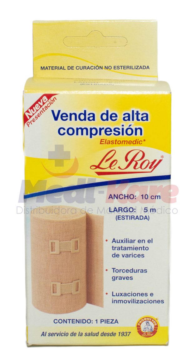 VENDAS DE ALTA COMPRESION DE 7.5, 10 Y 15 CM - ABASTECEDOR